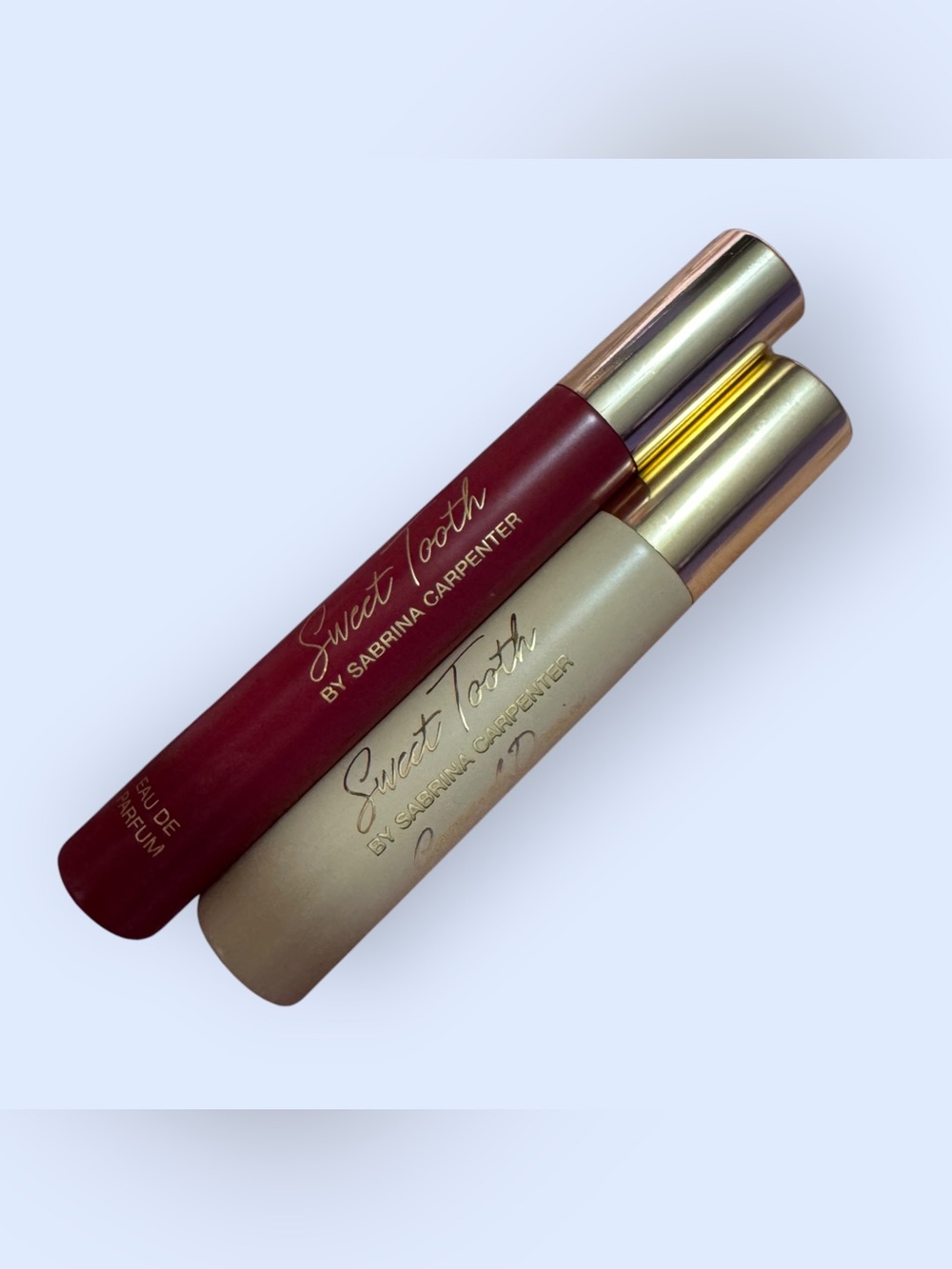 Sweet Tooth Sabrina Carpenter Travel Size Perfume - Caramel Dream & Cherry Baby